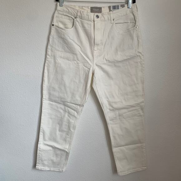 NWT Everlane The Cheeky Jean in Bone White - Picture 2 of 10
